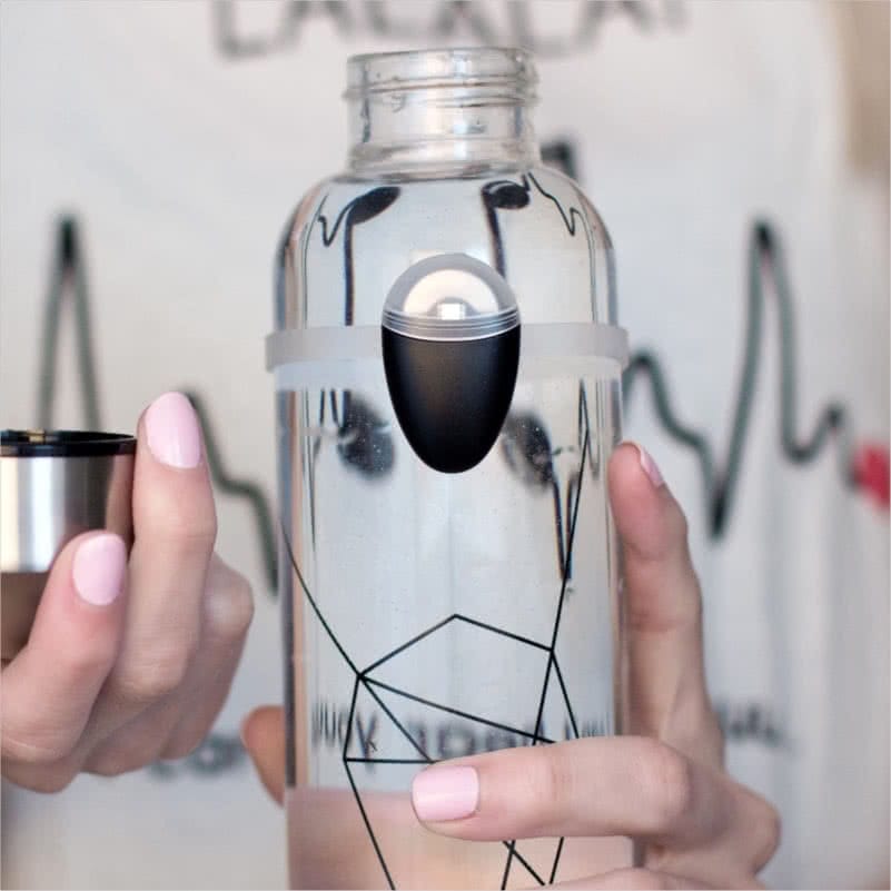 Ulla capteur intelligent pour boire régulièrement noir