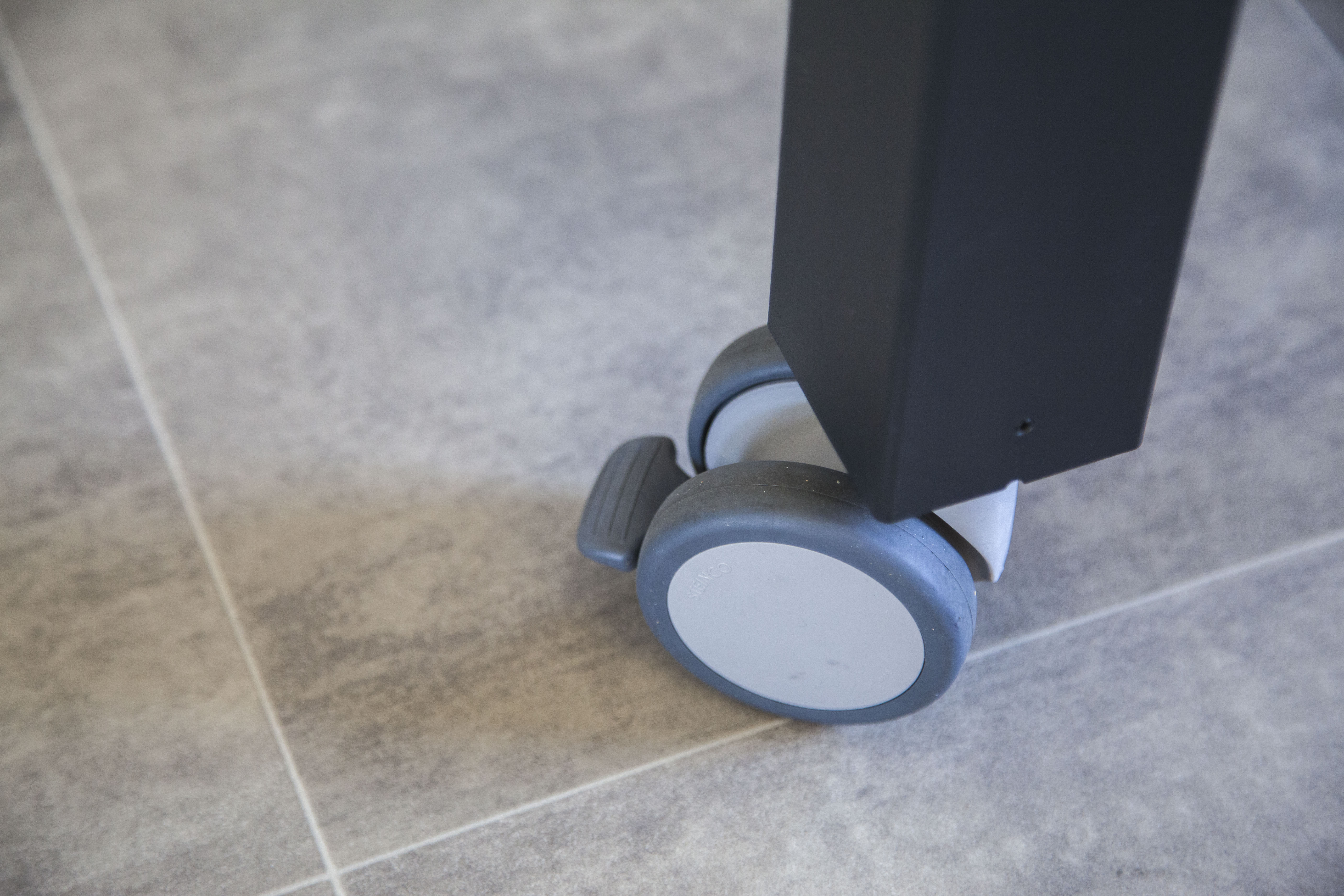 Vergrendelbare wielen voor Ropox 4Single - verhoging 6,5 cm  (4 st)