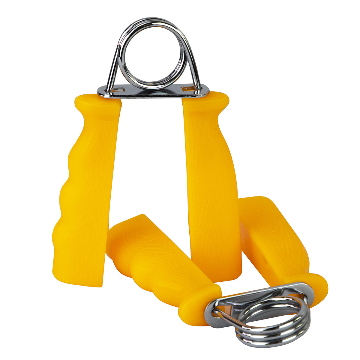 Handkniiper met oefenveer - 1.36 kg - geel - 2 st