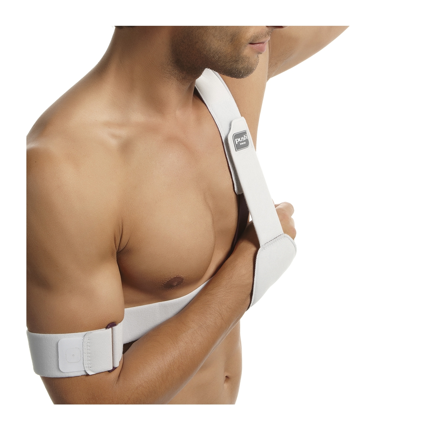 Push med schouderbrace Plus