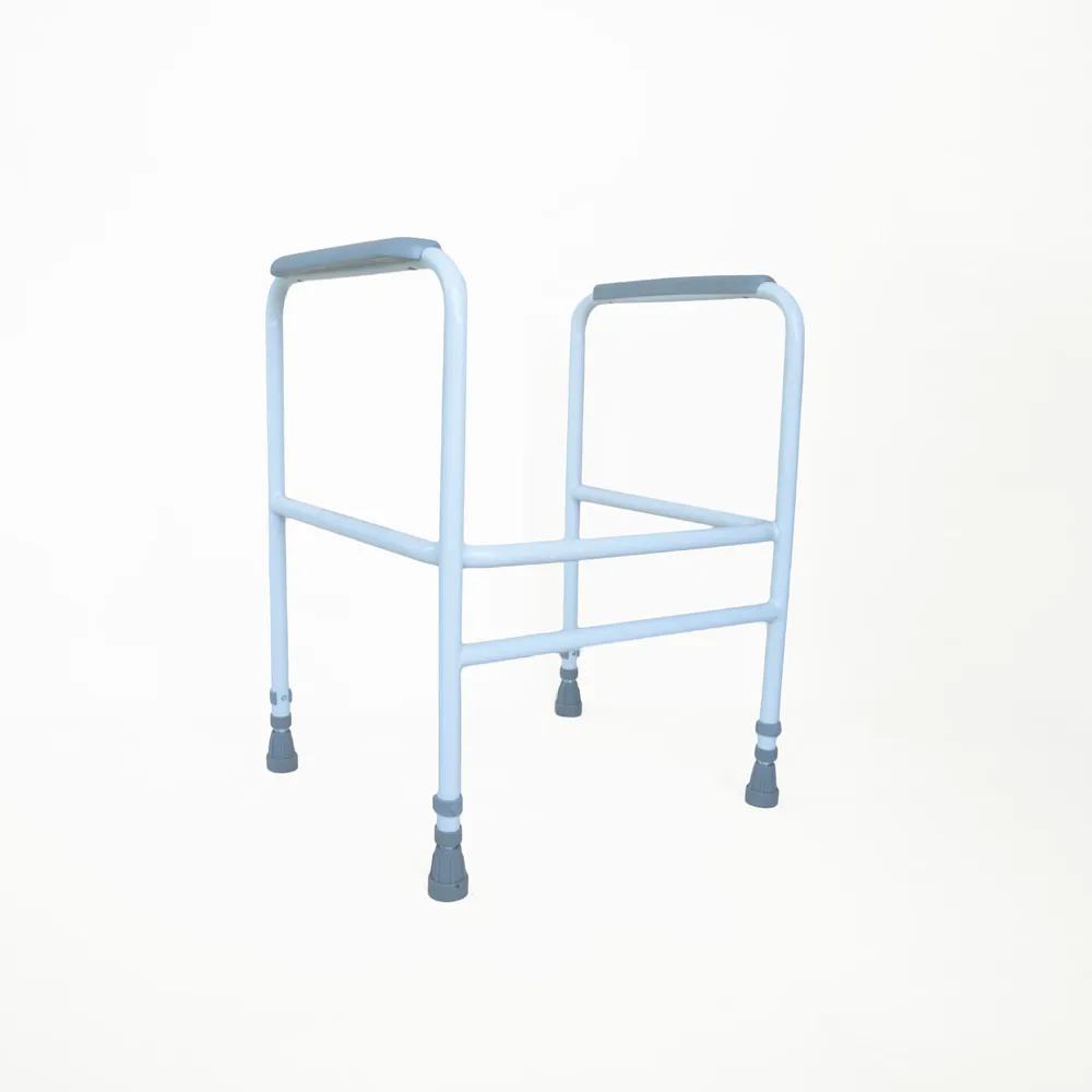 Cadre de toilette NRS acier - blanc - 43 cm