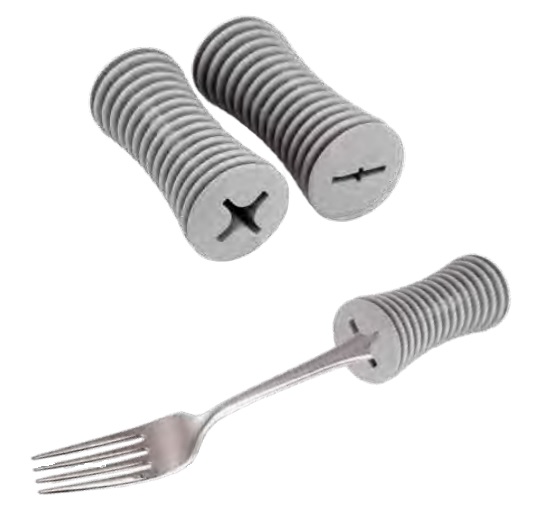 Manche ergonomique et épaissi - set de 2 pièces