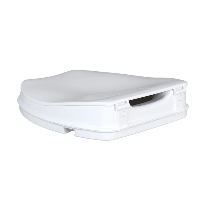 Toiletverhoger met deksel Savanah 10 cm - wit -- AA2114L