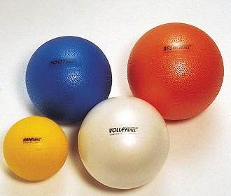 Lichtgewichtbal Softplay handbal 180 g, 16 cm, geel -- 4008210