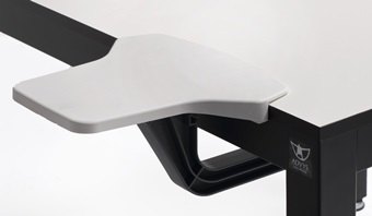 Universele armsteun voor op tafel Jumbo Rest wit (per stuk)