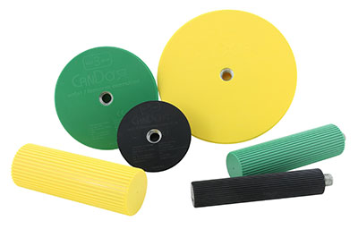 Hand en pols exerciser set - multifunctioneel - 3 halve bollen + 3 handvatten