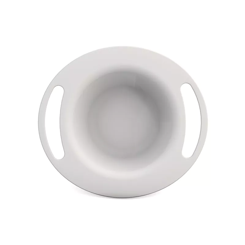 Kinderbord Ornamin - 2 rode handgrepen - melamine - kom