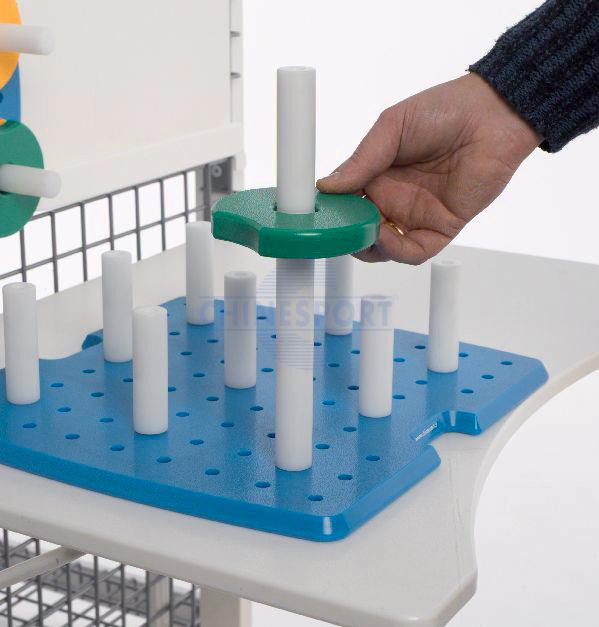 Schijven voor modulaire basisplaat Teorema - kunststof - 8 stuks