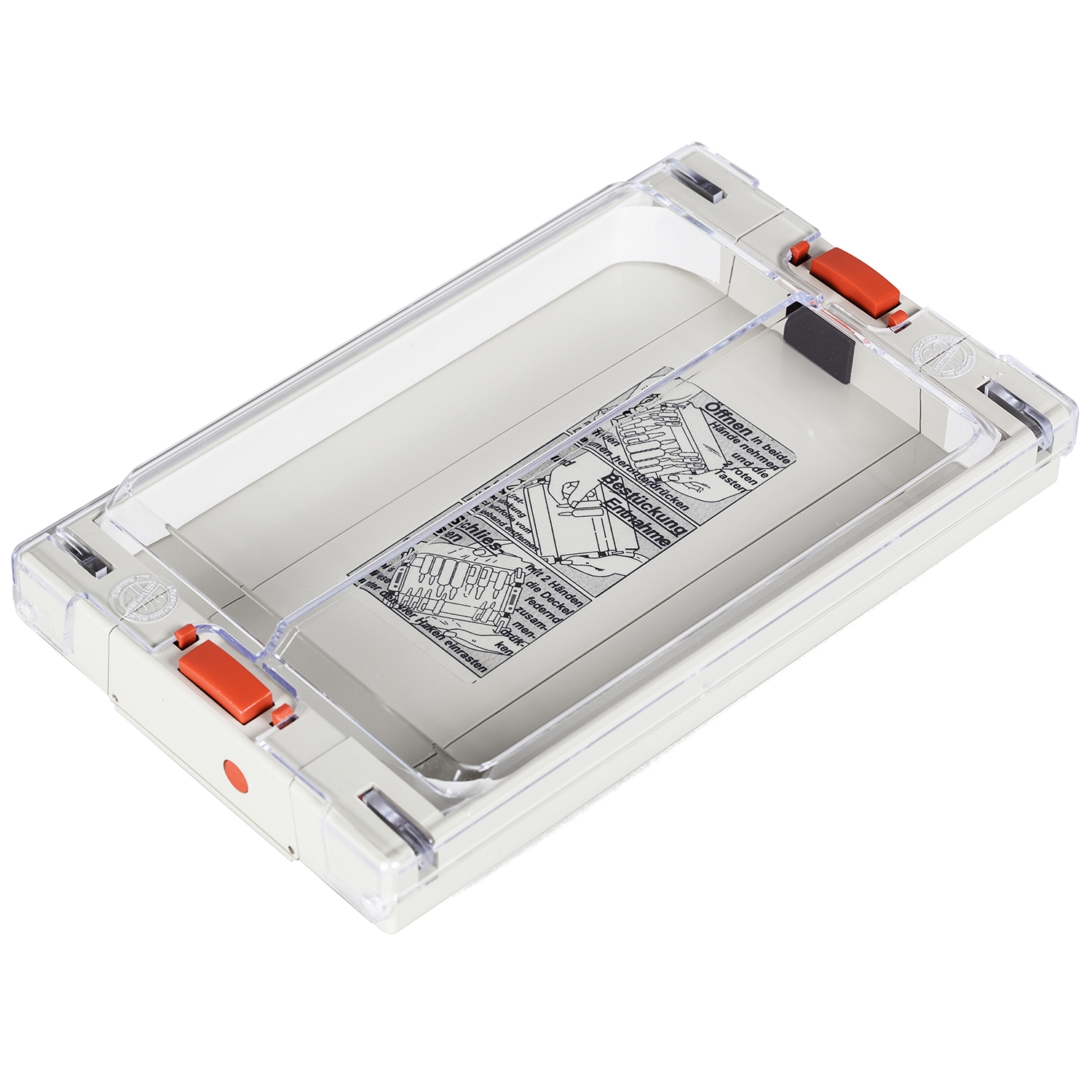 Ampullenhouder / etui Durasol - ABS polymeer doorzichtig