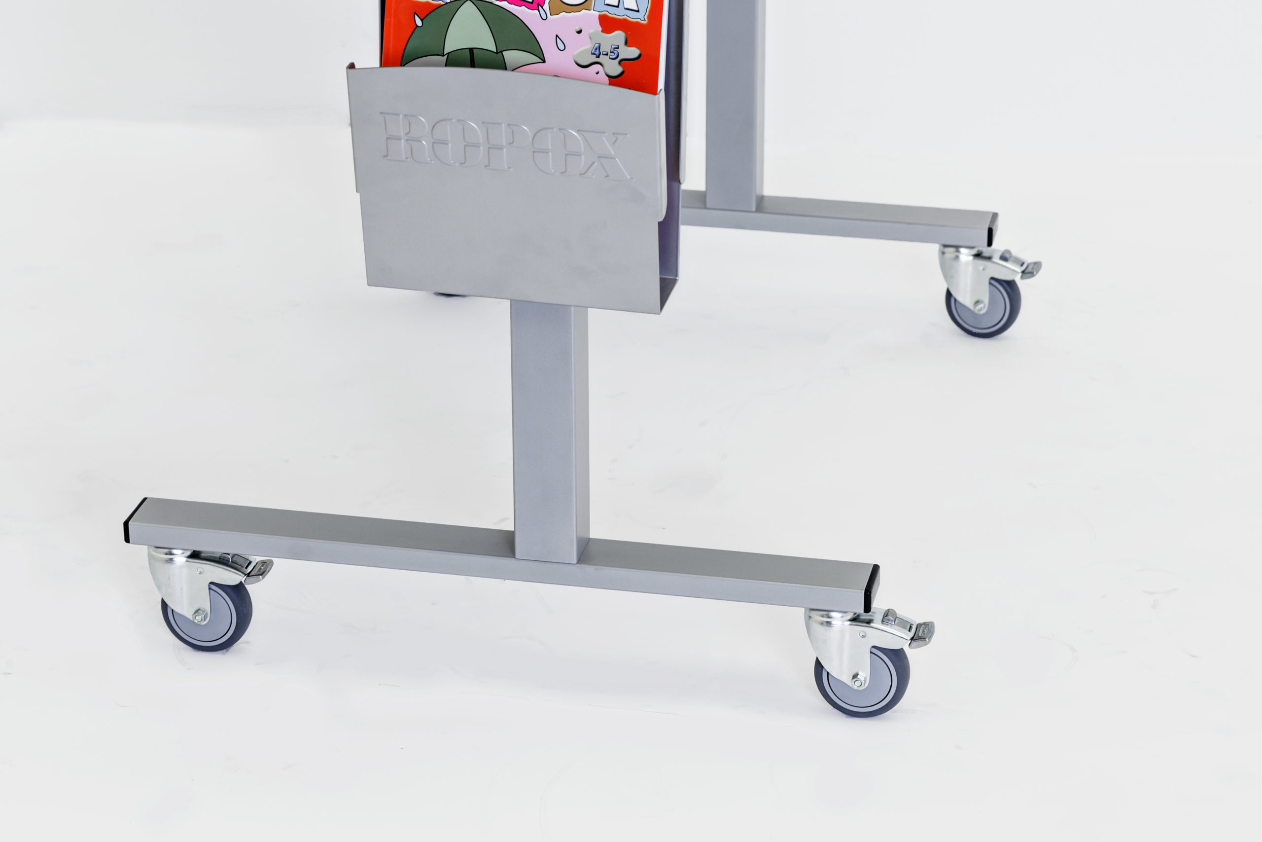Vergrendelbare wielen voor Ropox ErgoBasic/Ergo Table  - verhoging 9 cm (4 stuks)
