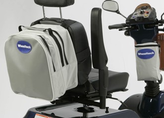 Opbergtas voor achteraan scooter - grote tas