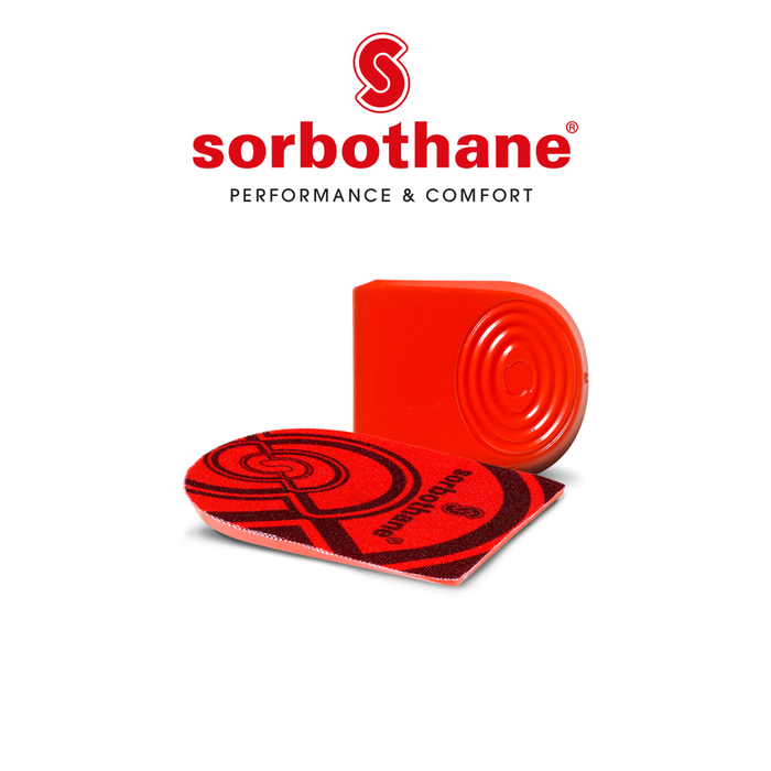 Sorbothane Heel pads schokabsorberend (per paar)