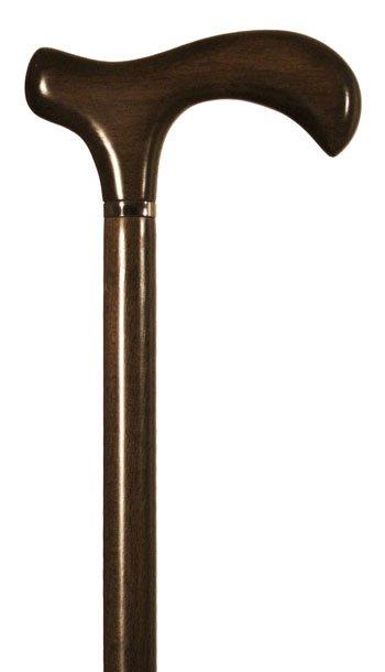 Finna wandelstok, vaste hoogte, standaard handvat, beuk platinum -- FN-54503