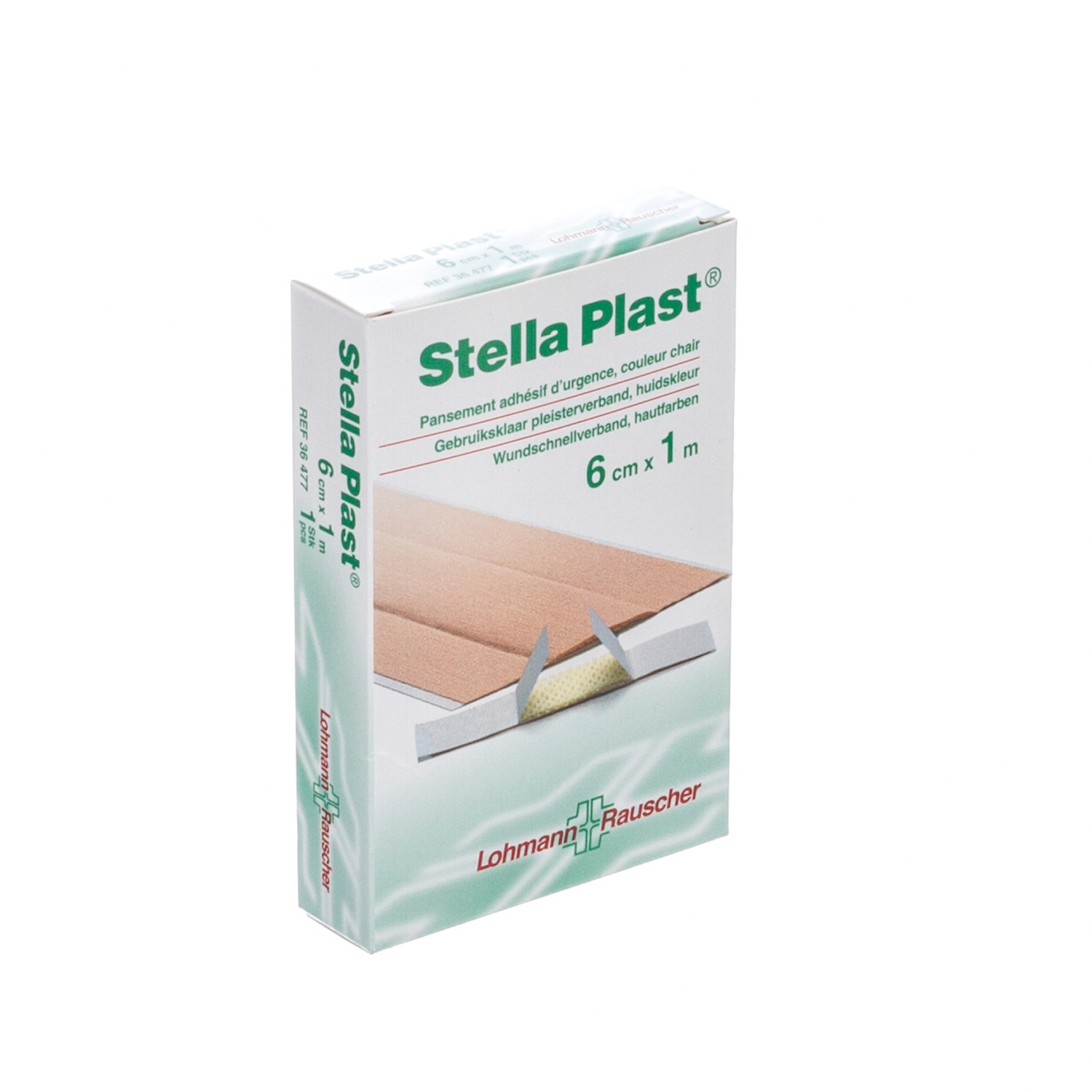 Stellaplast snelverband - rol - 6 cm