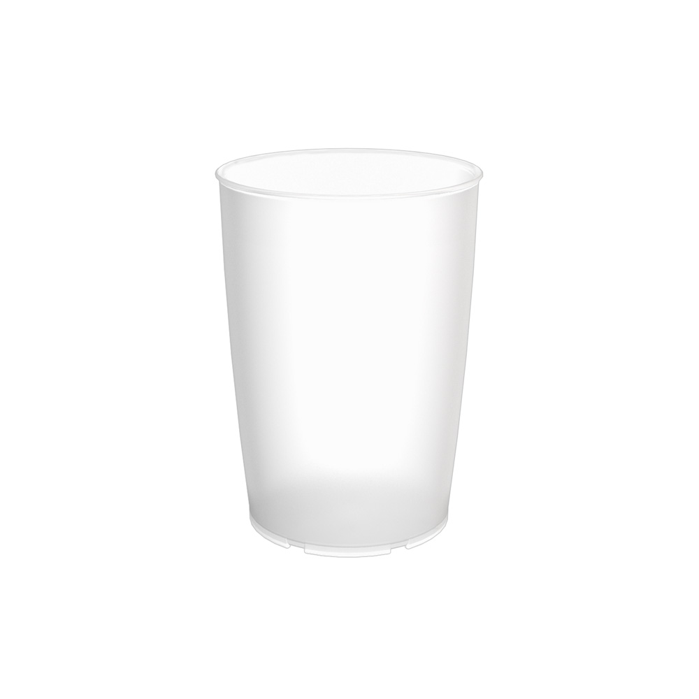 Gobelet Ornamin - PP - 250 ml - blanc