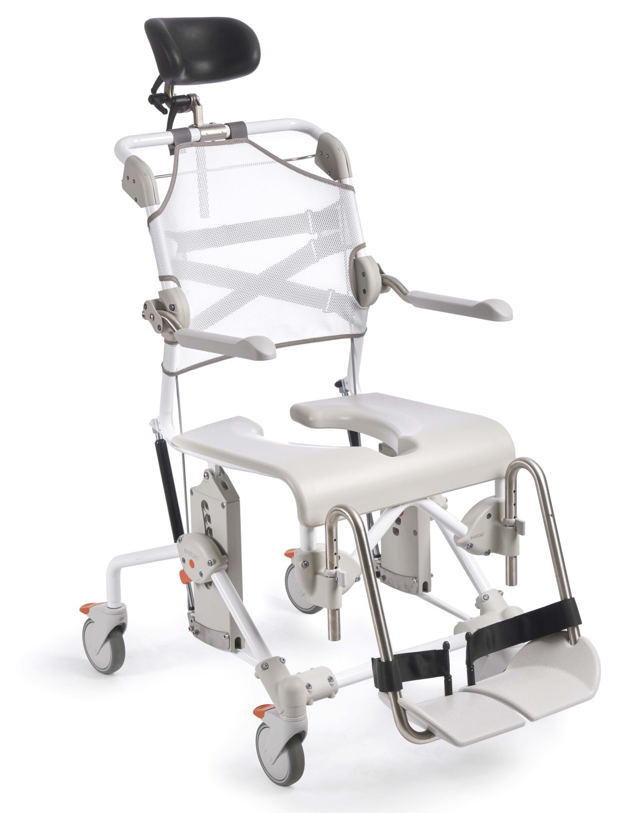 Douche-toiletrolstoel Etac Swift Mobil-2 Tilt