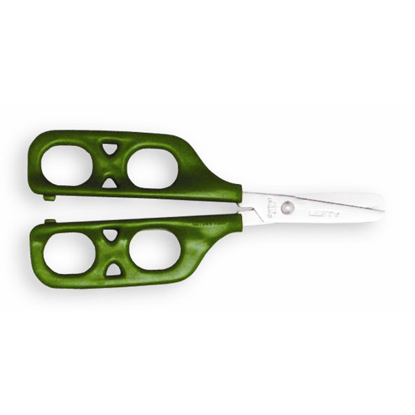Schaartje met dubbele openingen Easi-Grip - ronde punt - links - 45 mm -- PTL-1