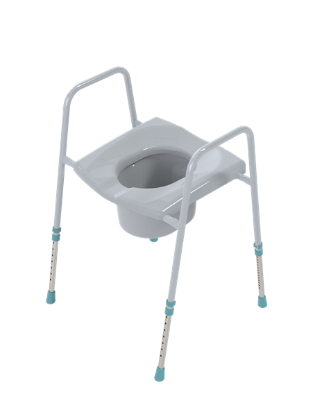 Toiletstoel/toiletkader Prima FP classic - met toiletemmer