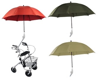 Paraplu voor rollator - beige