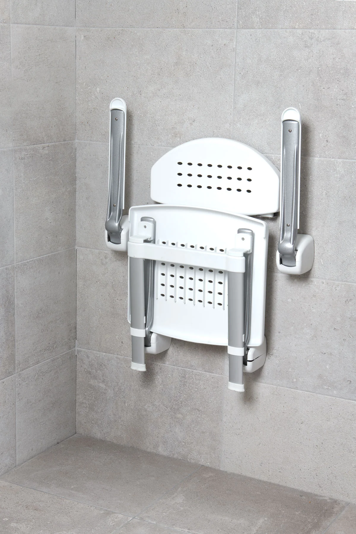 Siège de douche à fixer au mur Profilo