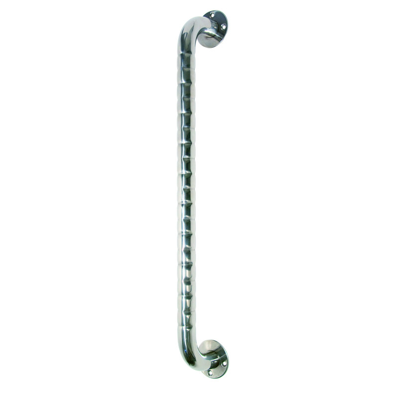 Wandbeugel inox met antislip ribbels - Drive