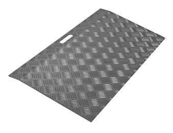 Drempelplaat aluminium - tot 150 kg