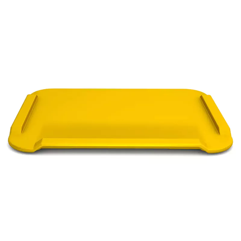 Boterhamplankje Ornamin - TPE - 28 x 21 cm - geel