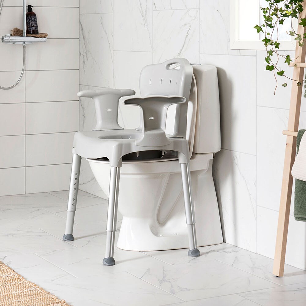 Toiletstoel Etac Swift Commode - grijs