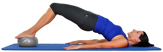 Therapiemat Mambo - met 2 ogen - 180 x 100 x 1,5 cm - blauw
