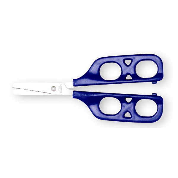 Schaartje met dubbele openingen Easi-Grip - ronde punt - rechts - 45 mm -- PTR-1