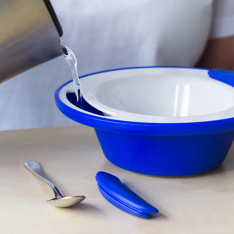 Isolerende soepkom Ornamin  - blauw