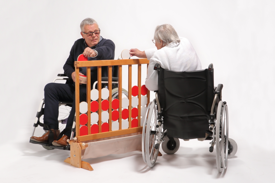 Puissance 4 géant en bois XXL -- 415