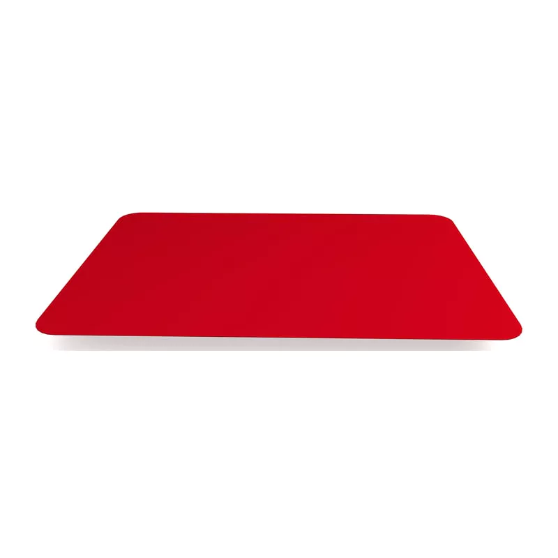 Antislip placemat Ornamin - 40 x 28 cm - rood
