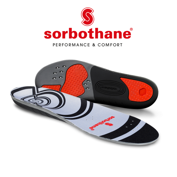 Sorbothane Sorbo Pro schokabsorberende inlegzolen (per paar)