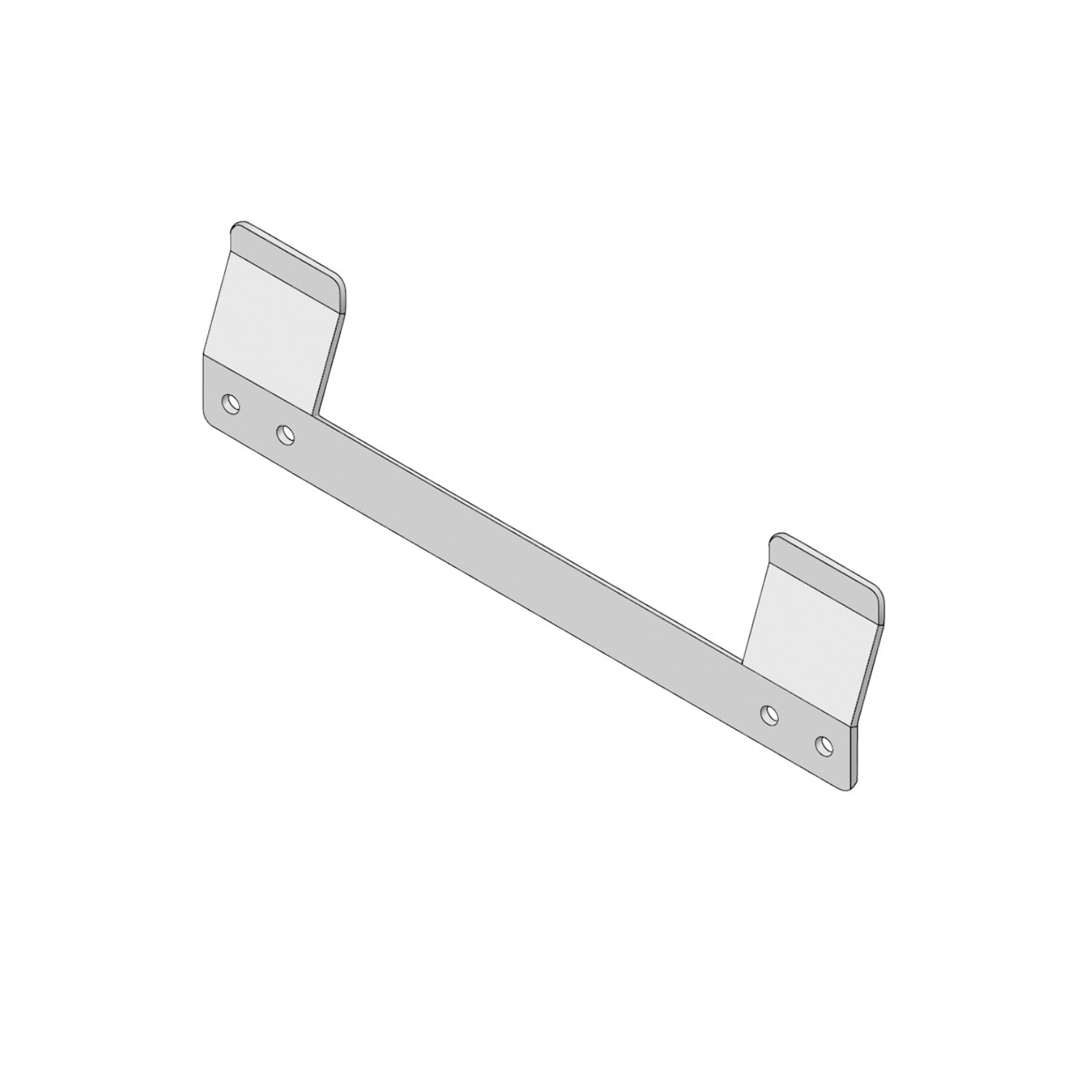 MESI horizontale beugels voor muurmontage laadstation