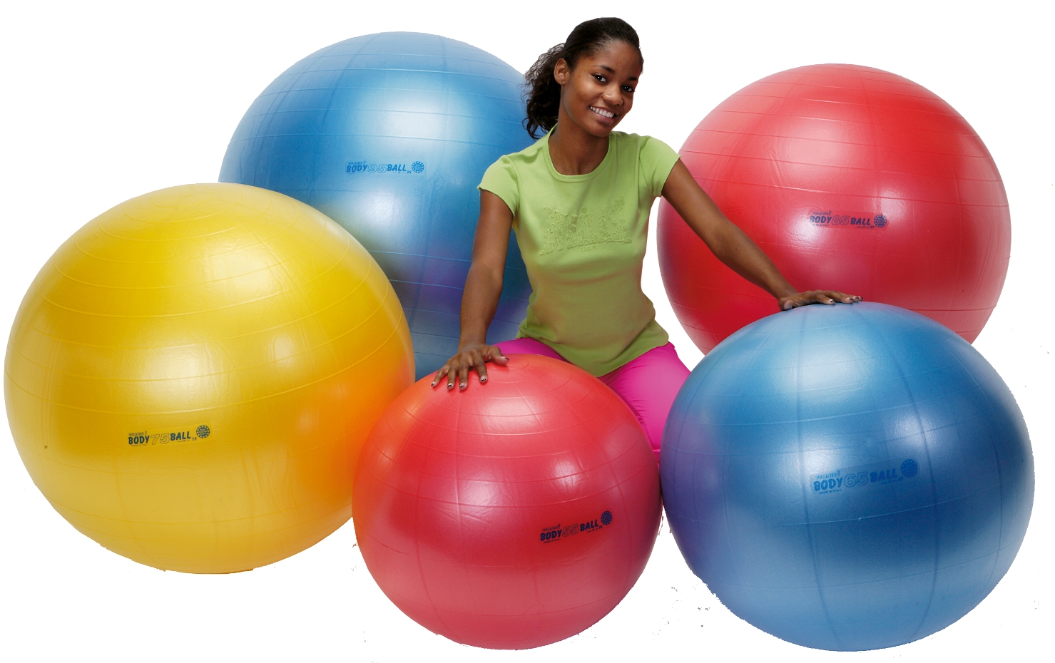 Body Ball 55 cm rood -- 4009055