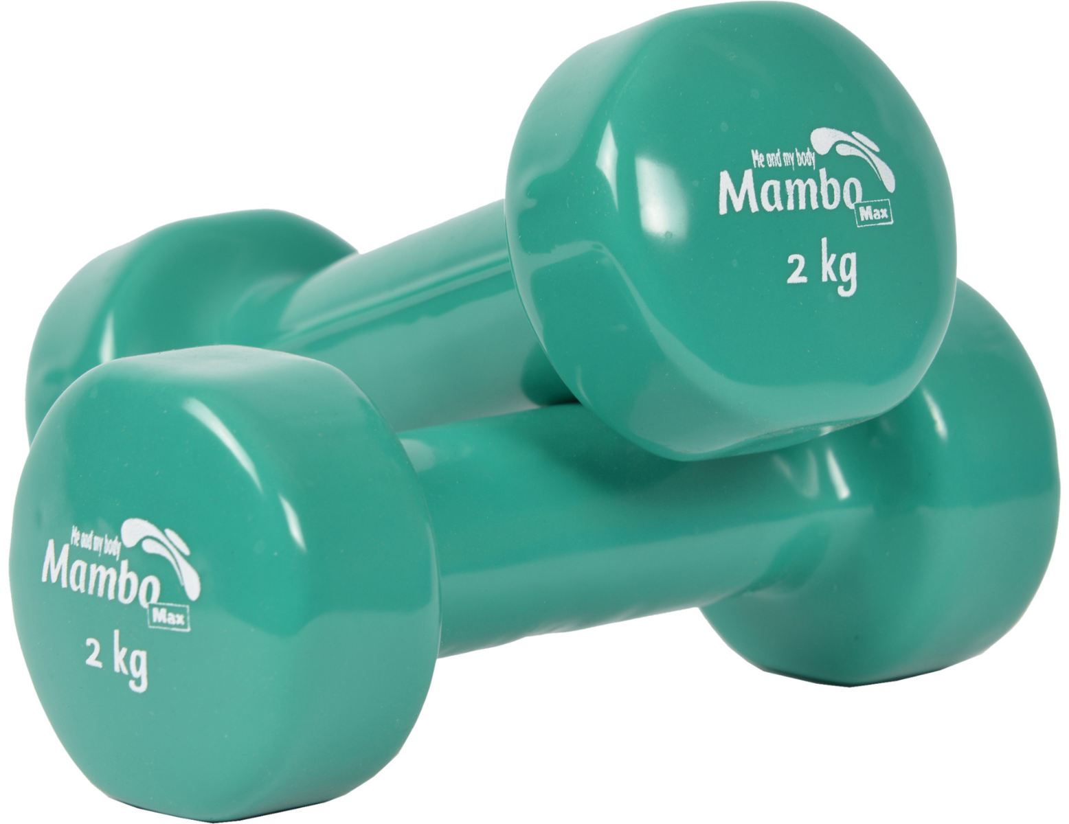 Mambo halter - 2,0 kg - groen (2 st)