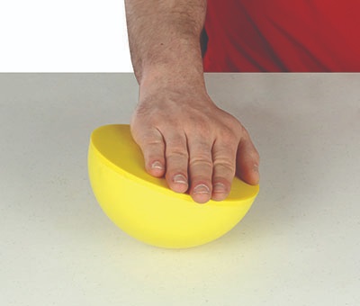 Hand en pols exerciser set - multifunctioneel - 3 halve bollen + 3 handvatten