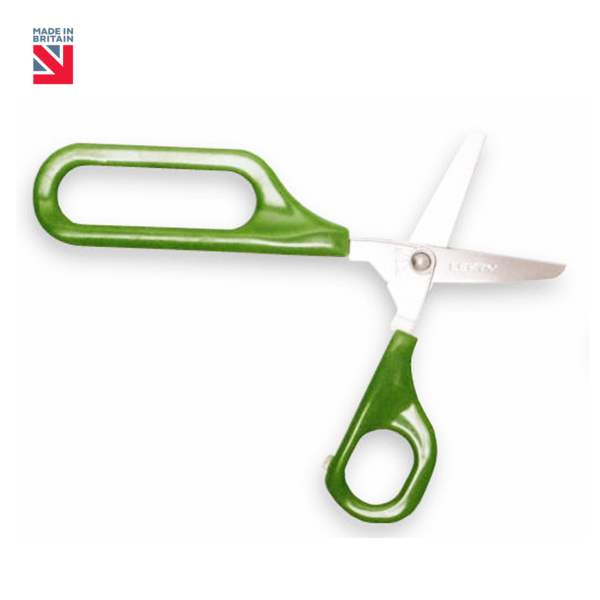 Zelfopenende schaar met 1 groot oog Easi-Grip - ronde punt - links - 45 mm -- LPL-1/SO