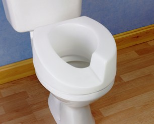 Toiletverhoger asymmetrisch Arthro Tall-ette 14 cm rechts (rechterheup minder beweeglijk) -- AA2101R
