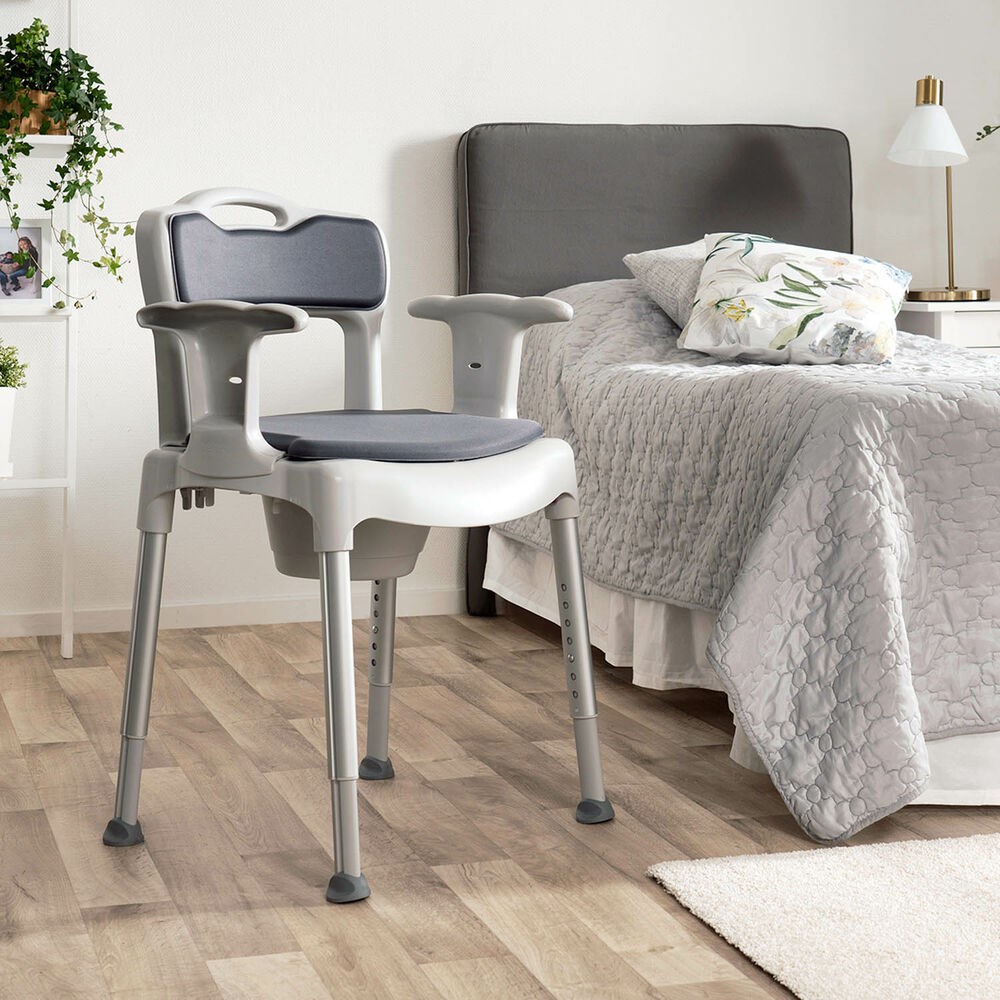 Toiletstoel Etac Swift Commode - grijs