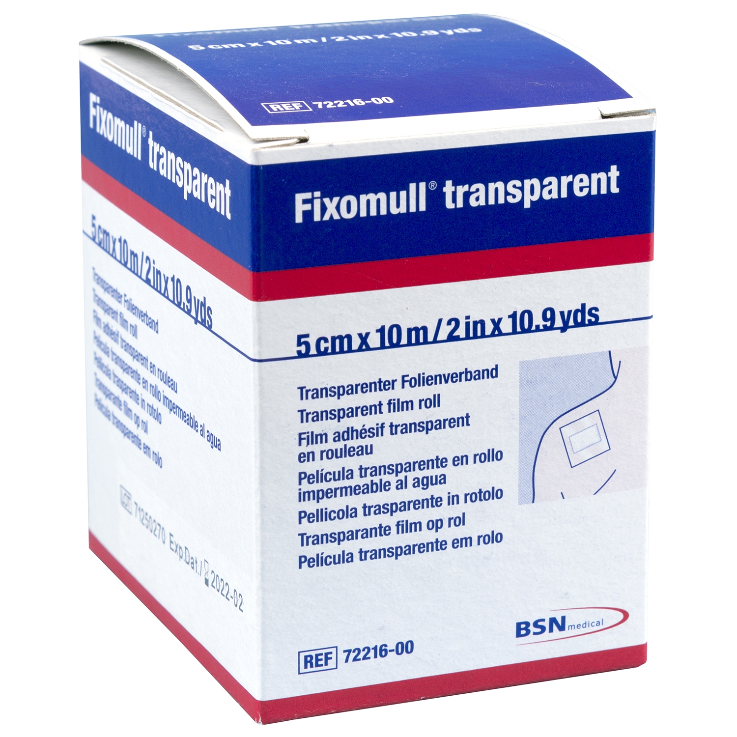 Fixomull transparent rol