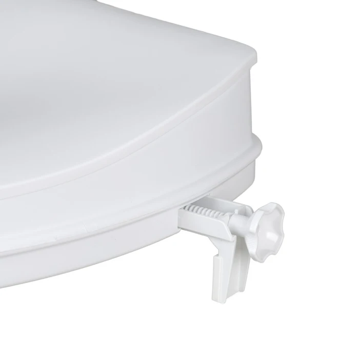 Toiletverhoger met deksel Savanah 5 cm - wit -- AA2112L