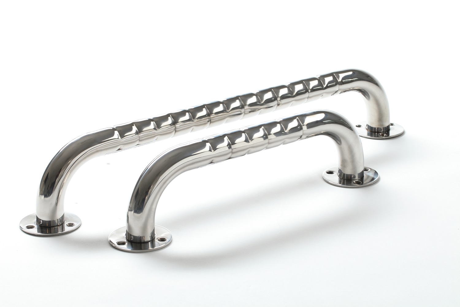 Wandbeugel inox met antislip ribbels - Drive